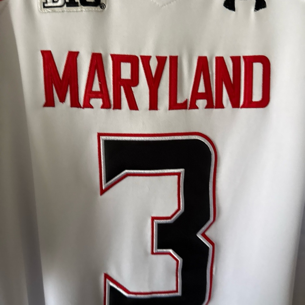Men’s Under Armour Taulia Tagovailoa #3 Maryland Terrapins Jersey Sz 3XL - RARE - Picture 2 of 6